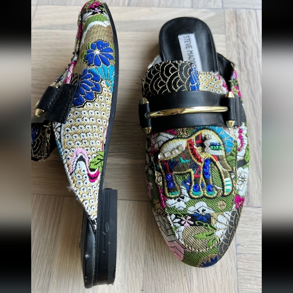 Steve Madden Kandi Elephant Mule Sz 6 - Picture 2 of 9